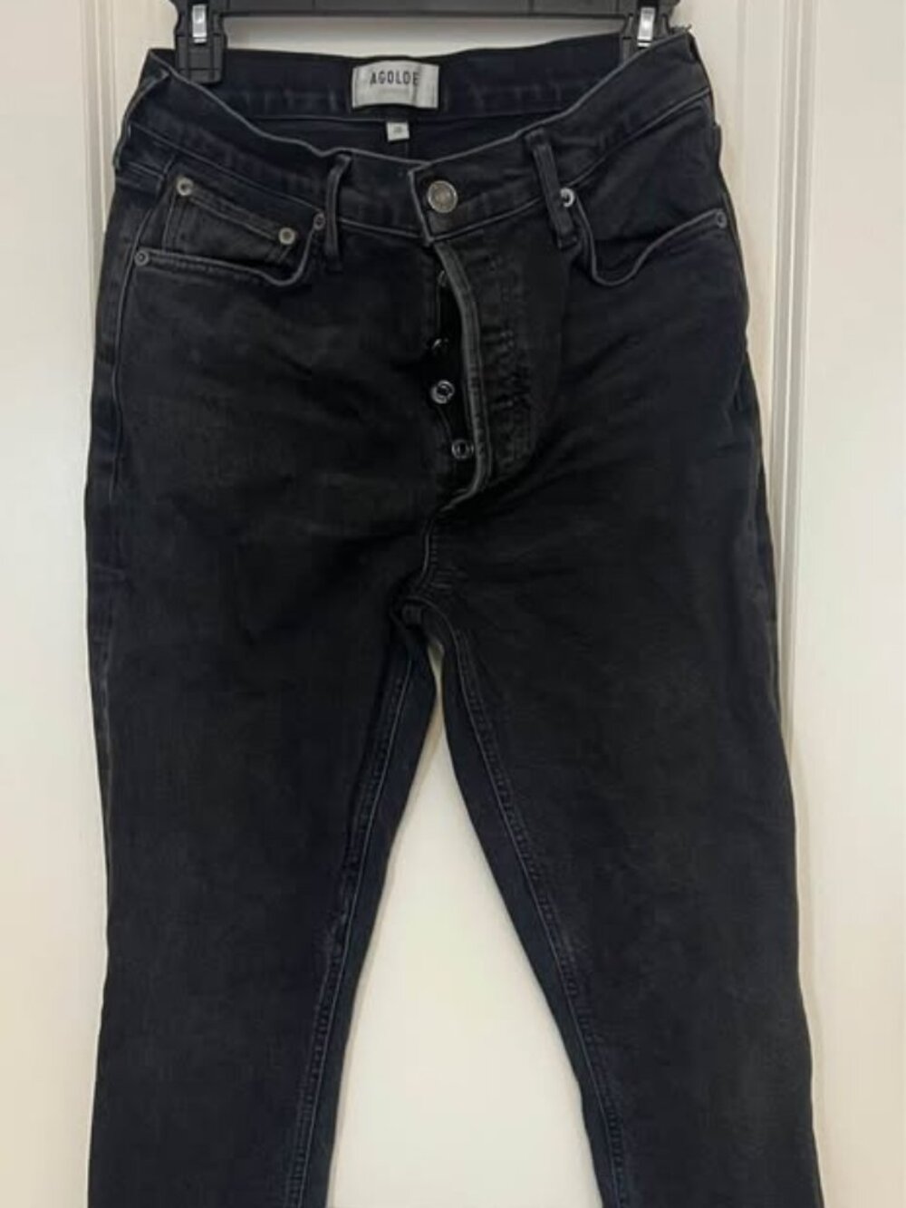 Agolde Black Skinny Jeans